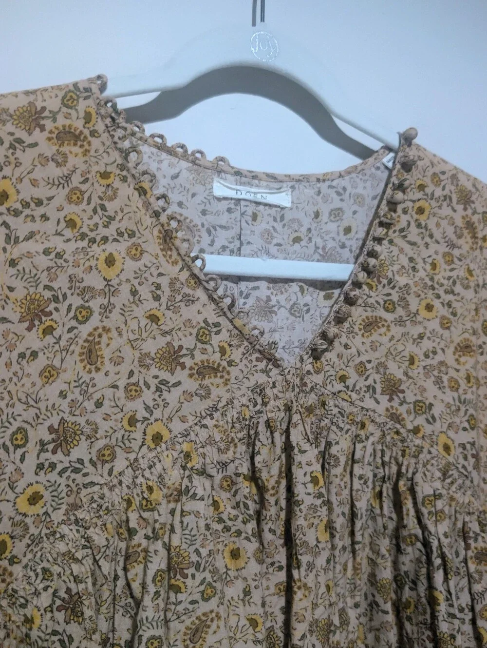 Doen thistle Top/Blouse large - Picture 2 of 4